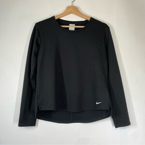 Nike Therma Fit Black Long Sleeve Classic Shirt. Size M